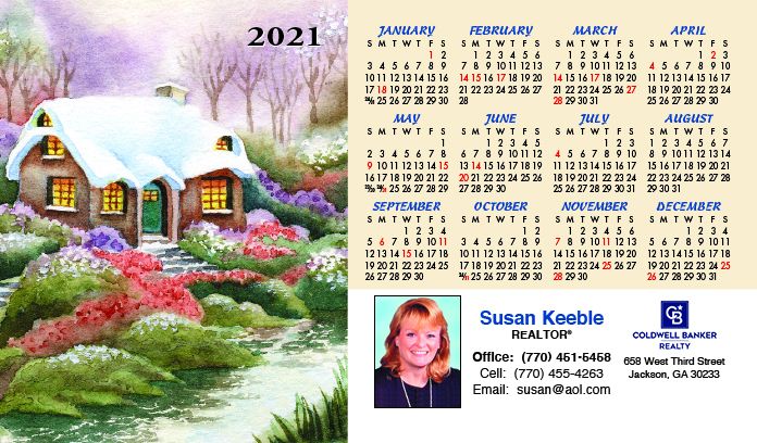 ReaMark Products: Water Color-Winter Cottage